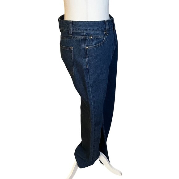 LIONESS Top Model Jean in Dark Denim X-Small Womens Denim Pants - Picture 8 of 14